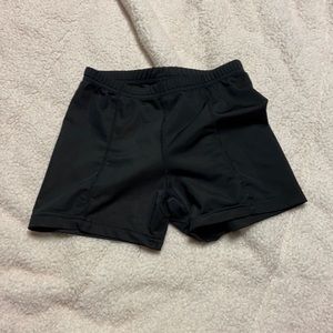 Black Spandex shorts